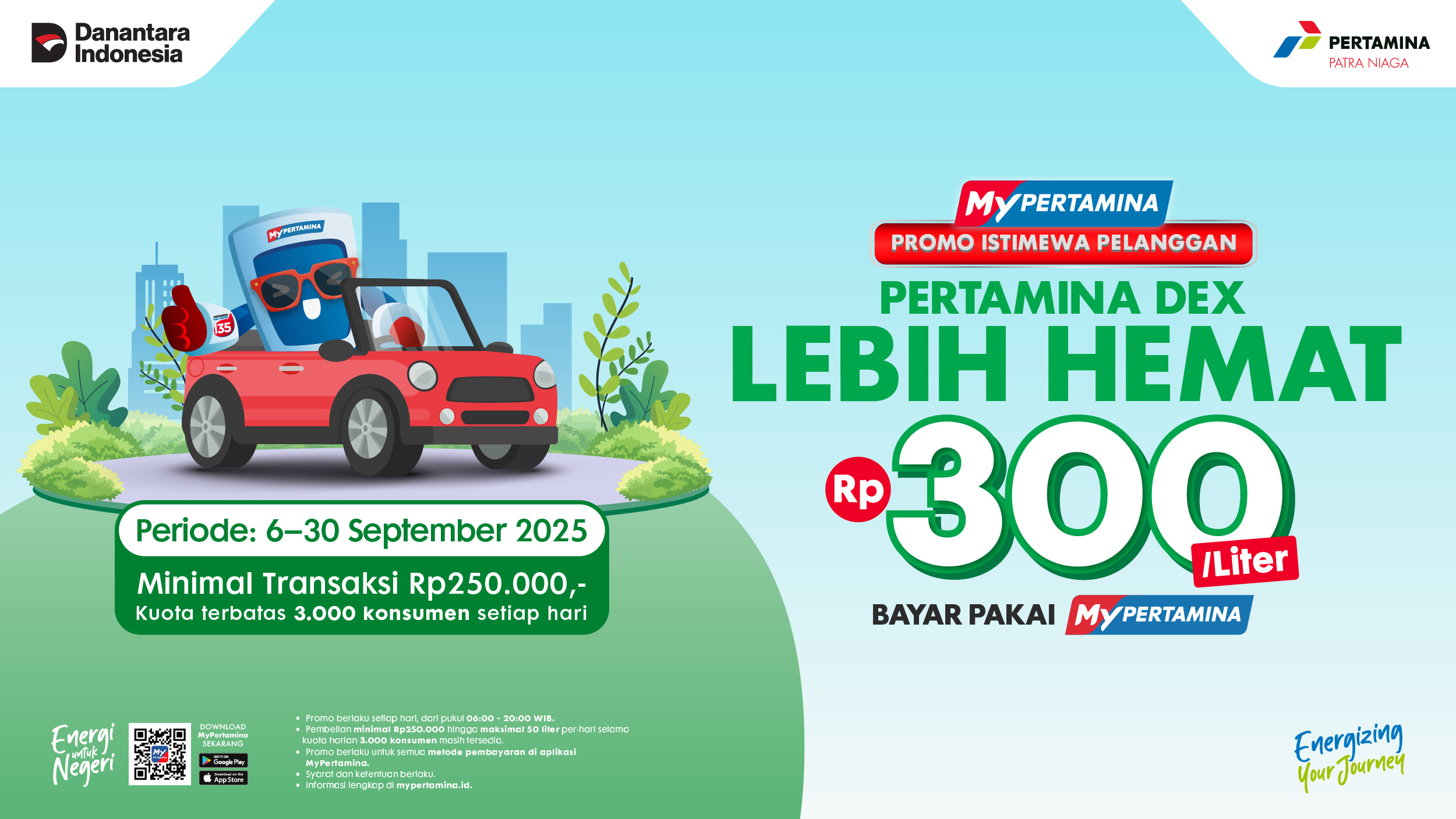 Pertamina Dex promo 21 September 2025. (pertaminapatraniaga)